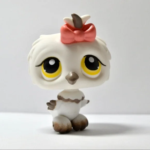 Rare Lps Owl Littlest Pet Shop SUPER RARE! Portable Talented OWL